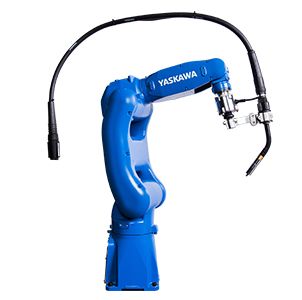 deze yaskawa robot is perfect voor snijtoepassingen. Het is de AR700