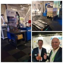 Gilbert Legters op de MIX beurs met Yaskawa