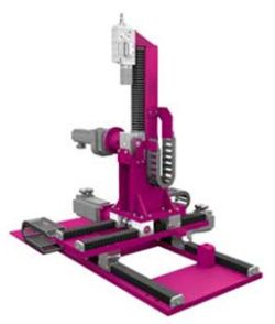 3-assige lineaire positioneersystemen worden gebruikt voor nauwkeurige positionering en beweging in verschillende toepassingen, zoals verplaatsen van onderdelen of producten in productieprocessen, voor het positioneren van monsters of meetinstrumenten (laboratorium) of bijvoorbeeld voor het bewerken van materialen met hoge precisie (CNC-applicaties).