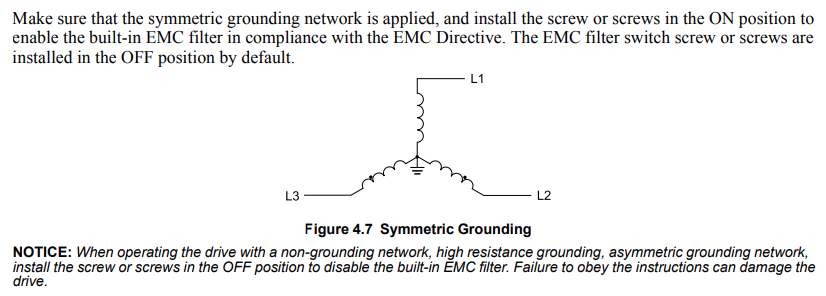 Tip: Check of het EMC-filter aanstaat