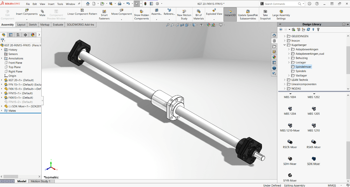 Download gratis uw STEP file en CAD bestanden van uw lineaire producten