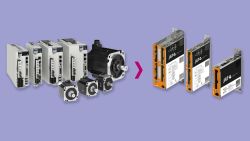 Meerassige servo drive met 8 assen in compacte besturingskast voor XYZ-systemen