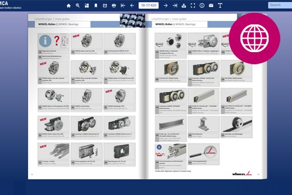 Online productcatalogus van winkel