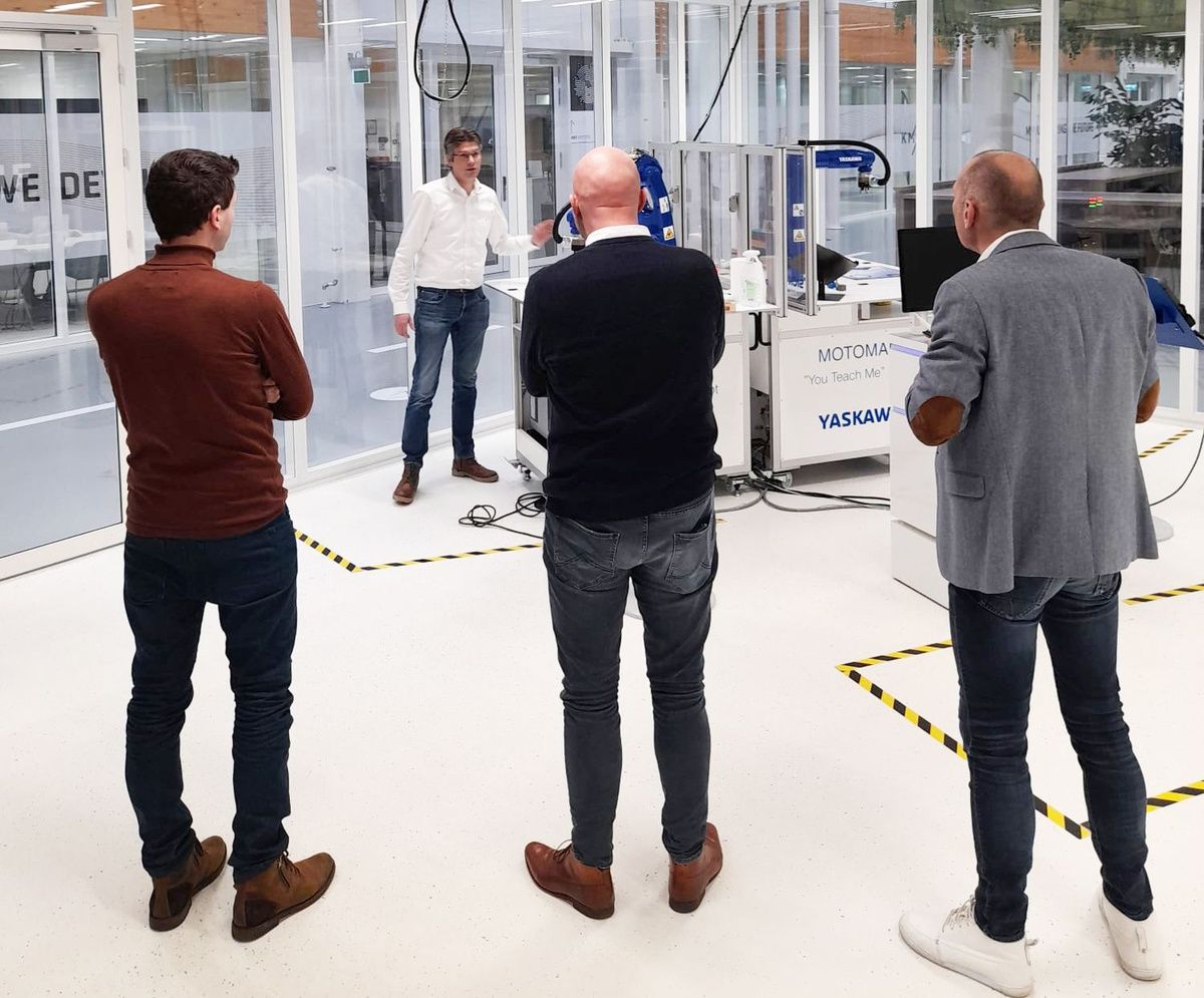 Robottraining bij Yaskawa