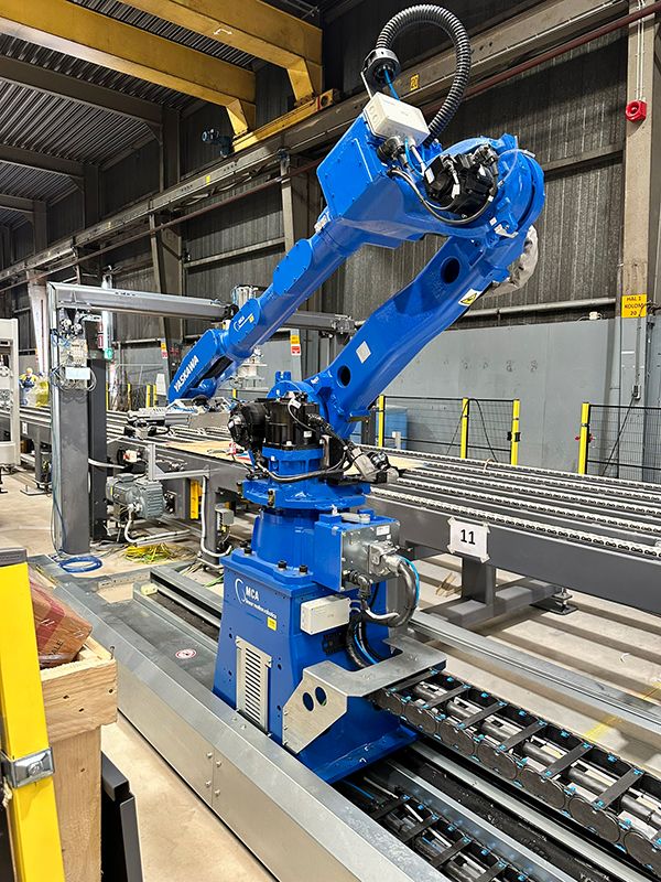 Robot project met een bijzondere robot, bij Tata Steel Maastricht.