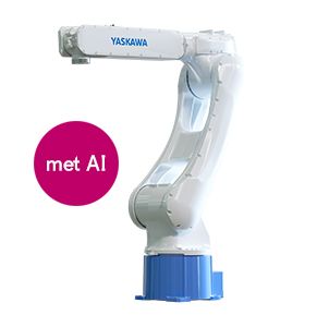 Motoman Next van Yaskawa is een industriële robot die flexibel inspeelt op uw productieomgeving. Geschikt voor assemblage, palletiseren, lassen en verpakken.