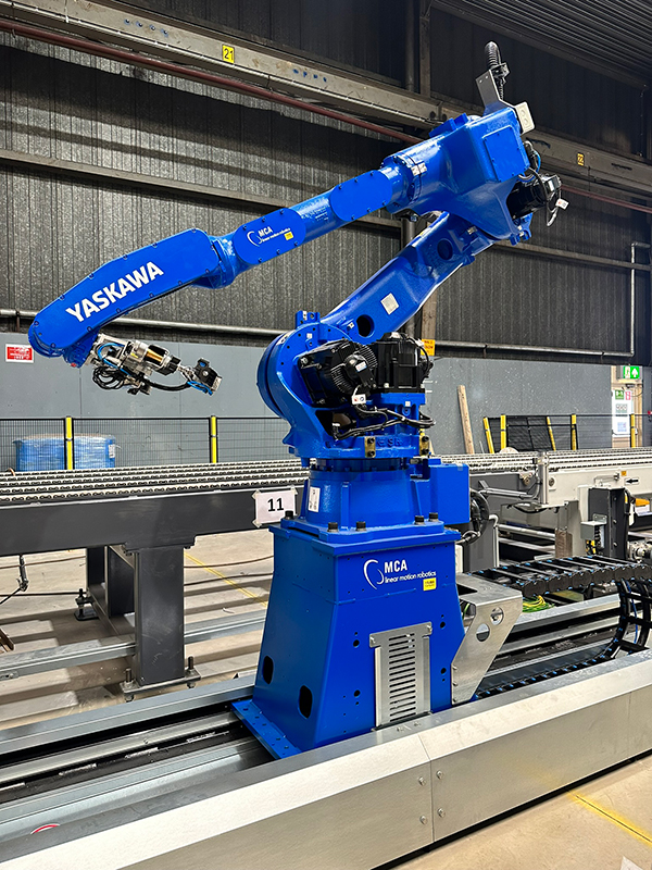 Robot project met een bijzondere robot, bij Tata Steel Maastricht.