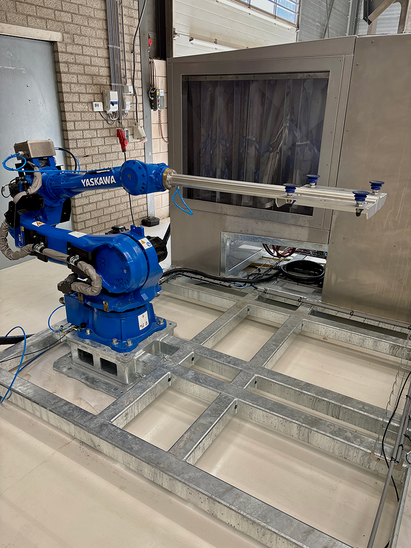 robotcel productreiniging automatisch schoonmaken